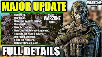 Warzone Mobile Next Major Update (Full Details) | Low End Device Support | Warzone Mobile Season 2