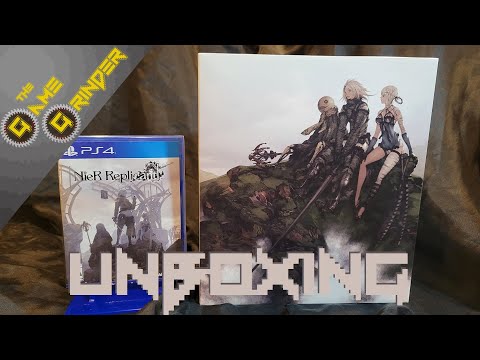 Nier Replicant White Snow Edition Unboxing | The Game Grinder