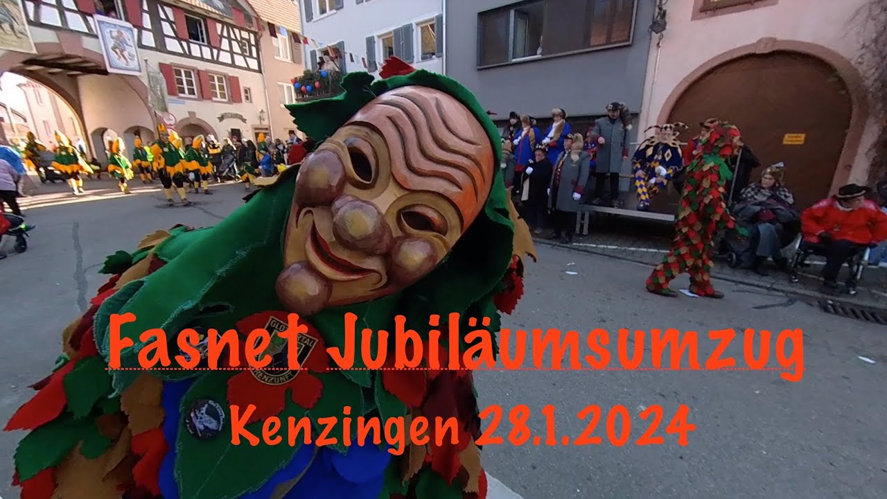 🎖️Fasnet Jubiläumsumzug - Kenzingen 28.1.2024