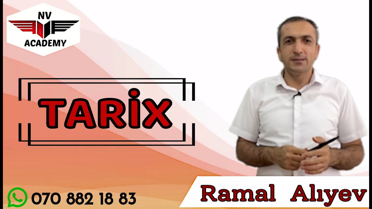 #Tarix dərs 1 #ibtidai icma quruluşu/Ramal müəllim