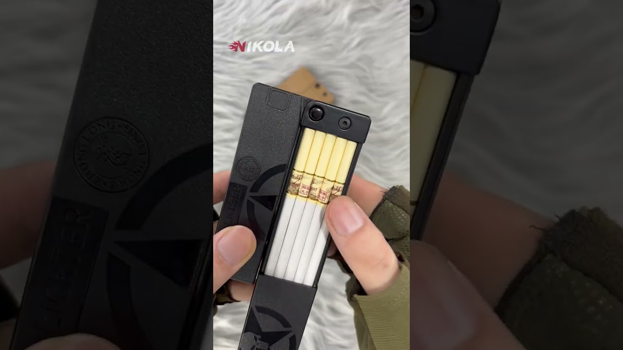 Folding Pocket Cigarette Box Lighter