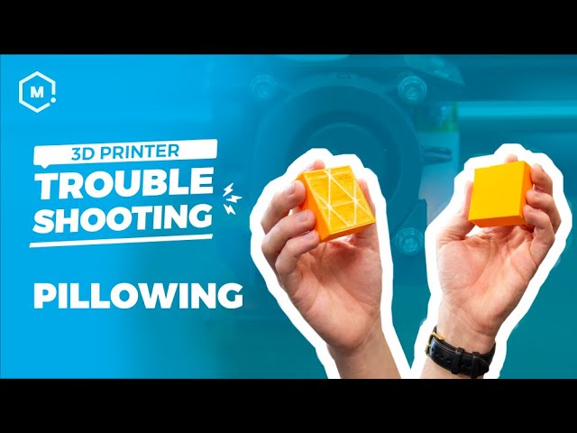 Hals stå fætter 3D Printing Troubleshooting Guide: Pillowing - YouTube