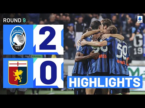 Atalanta run out winners versus Genoa 