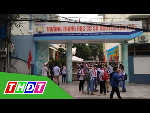 Video Thanh Hóa: Đình chỉ học 1 tuần 6 học sinh đánh hội... - YouTube