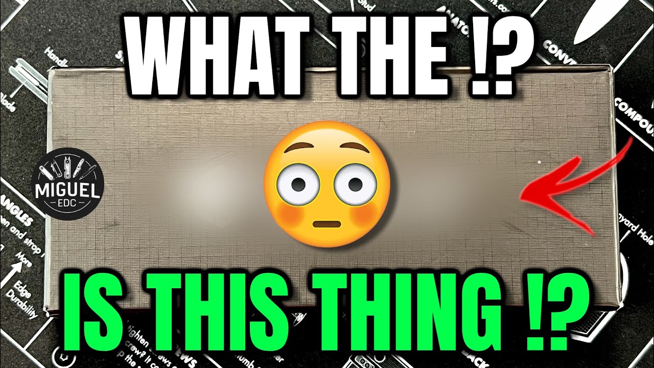 Hands Down One Of The STRANGEST Pocket Knives I've Ever Seen! - Rike Alien 1