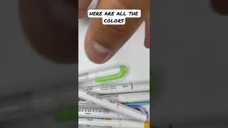 mildliner highlighter review, are they worth the hype #shorts #viral #mildliner
