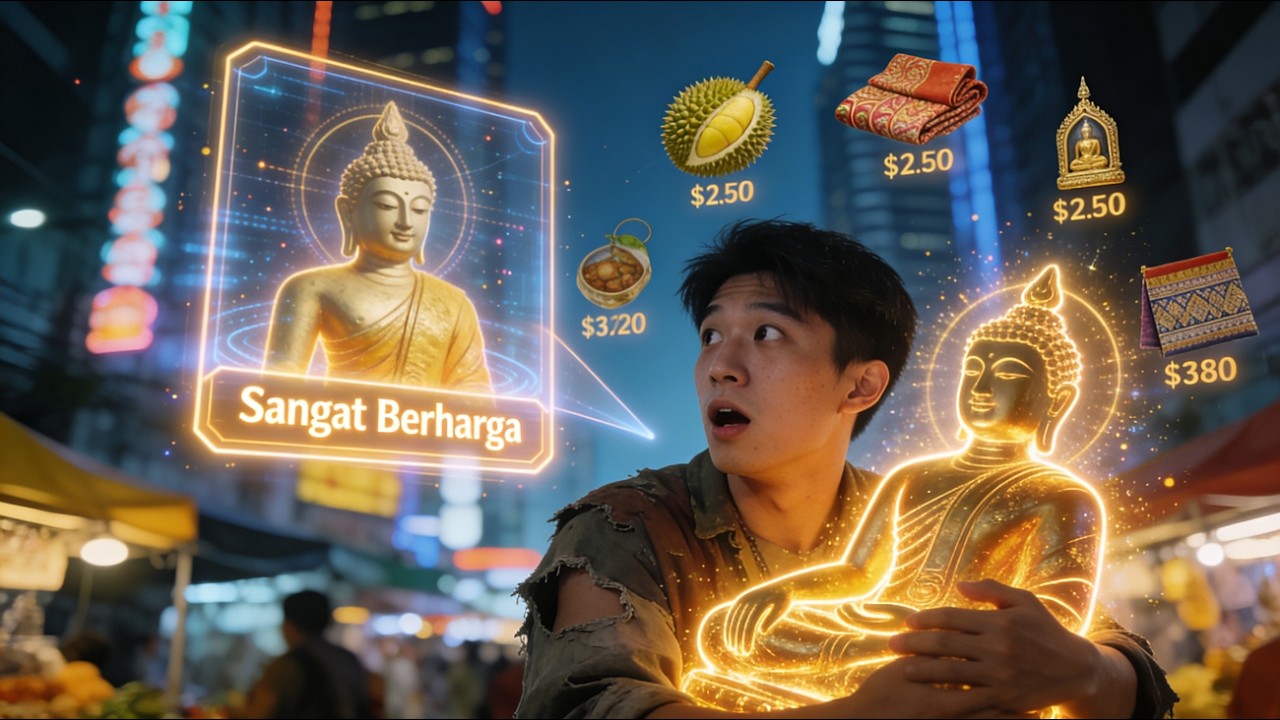 【PENUH】🔥Mata Buddha Lihat Barang Berharga, Pasar Gelap Thailand Raih Untung Besar, Naik Tahta Puncak