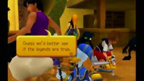 [ENGLISH] KH Re:CoM - Walkthrough [7] - Agrabah (Part 1) - 2nd Floor