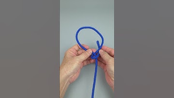 How to tie a simple adjustable loop knot