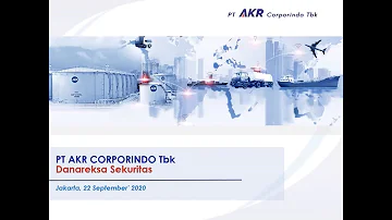 Danareksa Sek AKRA Presentation Performing during Pandemic - September 2020