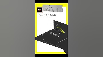 #sapinterview #sapui5 #sapfiori #ui #ux #sapui #interviewquestions #html #css #javascript #sapui5
