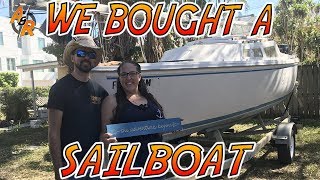 We bought a Catalina 22 Sailboat - Episode 7 (Apple and Rob)