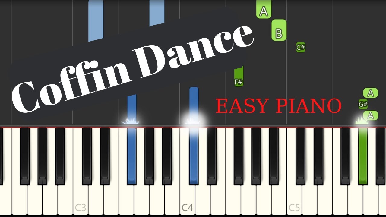 Coffin Dance | EASY Piano Tutorial by JohnnyMusic - YouTube