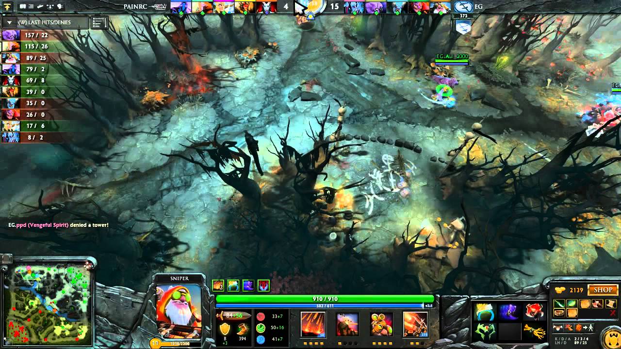 Fear (Sniper) - EVIL GENIUSES vs. PAIN GAMING @ joinDOTA MLG Pro League ...