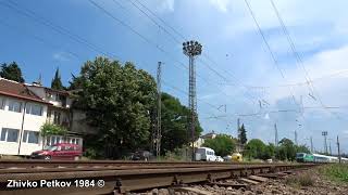 БВ 8602 с локомотив Siemens Smartron 80 040 Хан Пресиян тръгва от Бургас - 14.06.2022год.