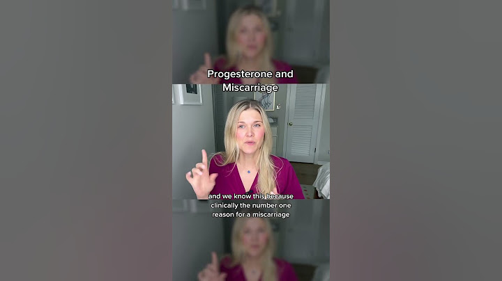 Progesterone and Miscarriage