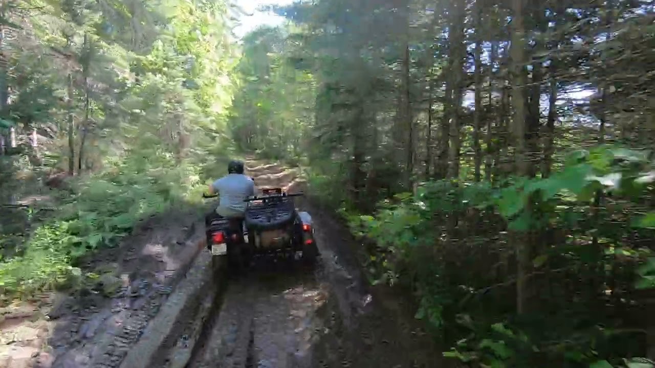 2022 Wolf Lake Mountain Ural Sidecar Action