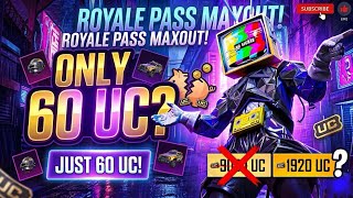 A18 RP ONLY 60 UC? | 4.3 UPDATE ROYAL PASS 60 UC OFFER screenshot 3