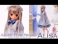 Ouverture de la bote et avis  azone pure neemo  rose  rose alamode alisa violet x rose