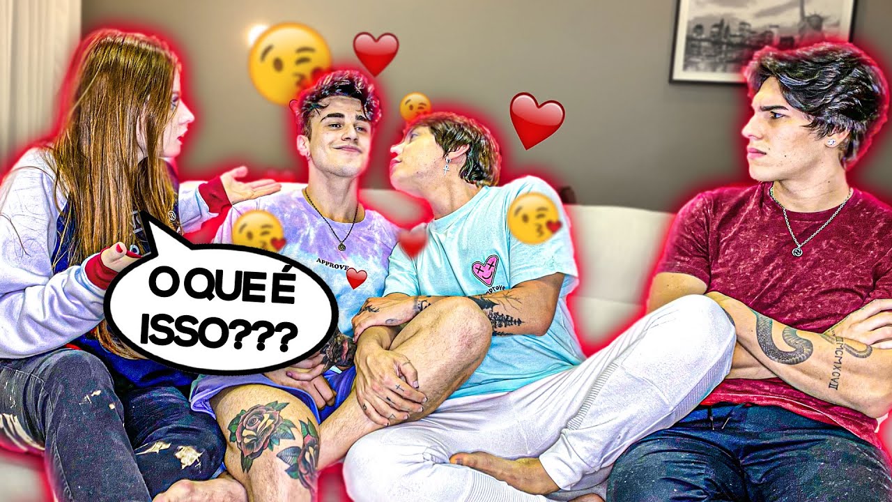 DEI EM CIMA DO MEU AMIGO NA FRENTE DA NAMORADA DELE feat. ALEX MAPELI E FLAVIA CHARALLO