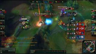 LEE SIN god 5 man ult PP unlucky curse