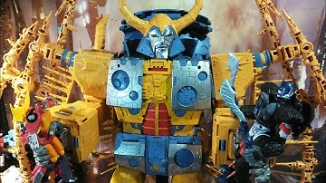 Transformers Haslab Unicron Review He is a Beast