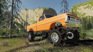 1970's ford mud truck | Mud Bogging | Farming Simulator 2019