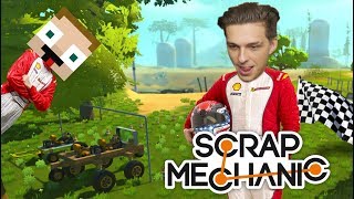 Závodíme v našich autech!| Scrap Mechanic #2 w/ Gejmr