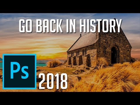 Comment annuler les modifications à tout point dans l'histoire | Photoshop CC 2018 Tutorial