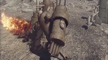 NieR: Automata - 9S Remote Control Hack  - Goliath Fight