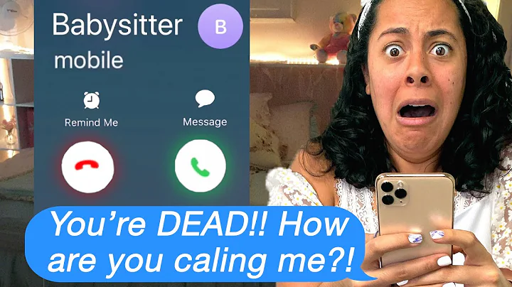 Terrifying Encounter: My Dead Babysitter Reached out to Me!