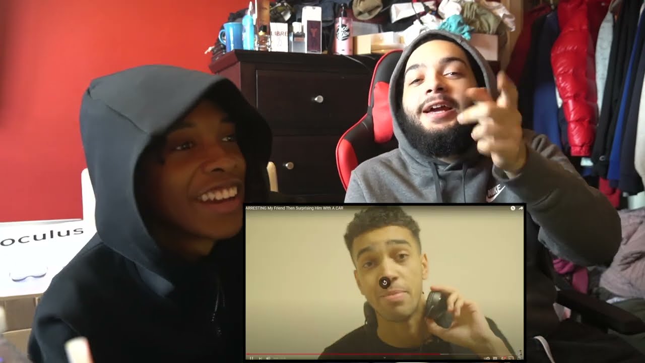 SIGNED HIS LIFE AWAY😂✍🏽| AMERICANS REACT TO NIKO ARRESTING HIS FRIEND THEN SURPRISING HIM WITH A CAR