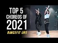 Top 5 Dance Choreographies of 2021 | Dancefit Live