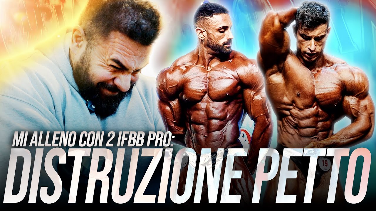 ALLENAMENTO PETTO CON ANDREA MAMMOLI & EMANUELE RICOTTI CLASSIC PHYSIQUE