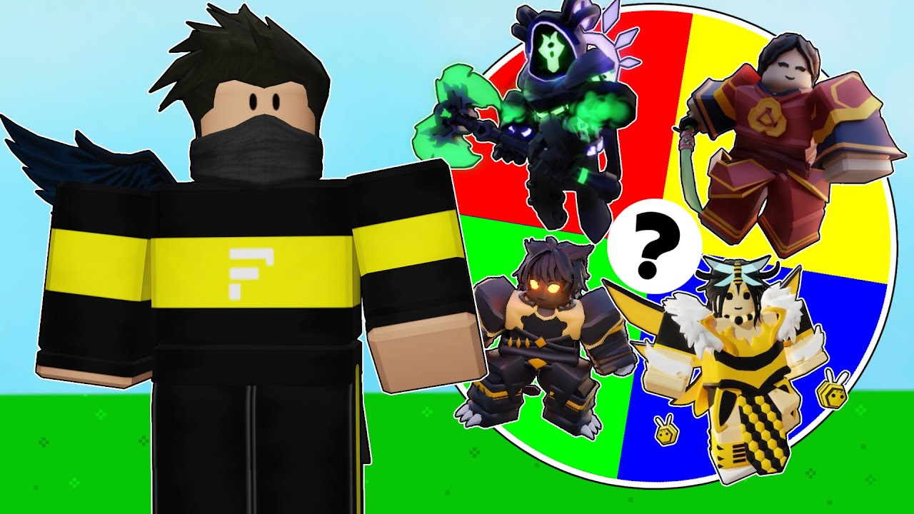 Spin The Wheel Of Movement Kits In Roblox Bedwars Youtube
