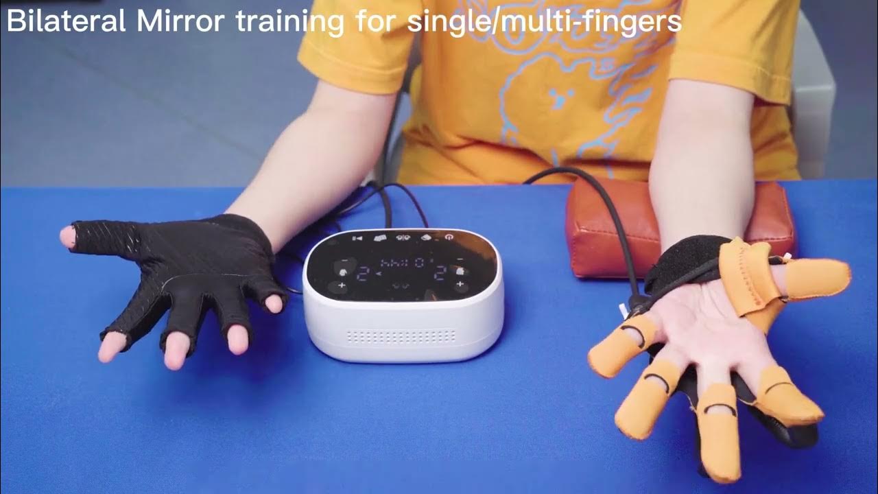 How to perform single finger training with syrebo soft robotic