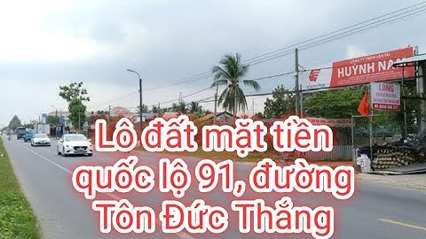 Bán Lô Đất Mặt Tiền Quốc Lộ 91, Giá 3 Triệu/m2, Ô Môn, TP Cần Thơ @nhadatcanthomientay