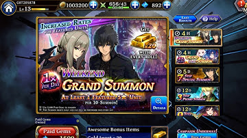 THE ALCHEMIST CODE Final Fantasy 15 Crossover