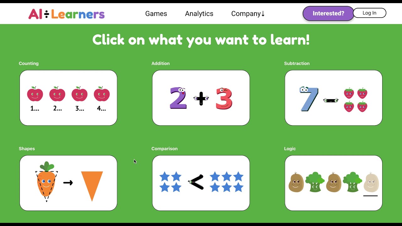 New Games Page Video!