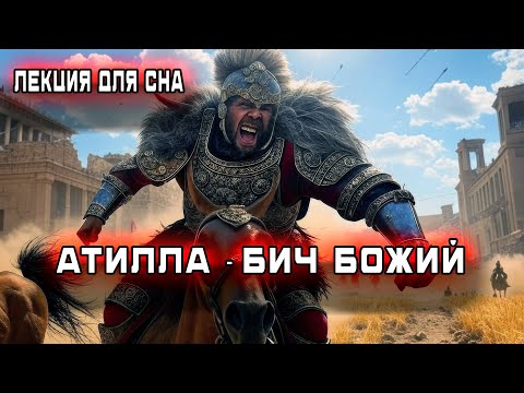 ЛЕКЦИЯ ДЛЯ СНА 🌙 АТИЛЛА - БИЧ БОЖИЙ: Как ОДИН ЧЕЛОВЕК ИЗМЕНИЛ ИСТОРИЮ навсегда?