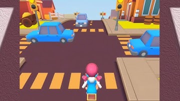 Paper Boy Race 🛵💯 All Levels Gameplay Walkthrough New Android, ios game