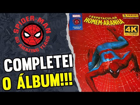 Homem-Aranha 60 Anos - Álbum Capa Cartão