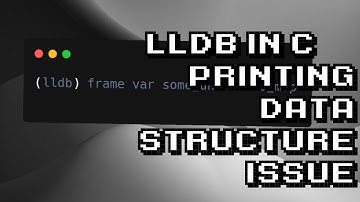 How to Solve LLDB in C++ not Printing Subcomponents Issue!