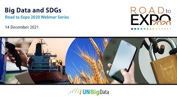 Big Data and SDGs: Road to Expo2020 Webinar Series