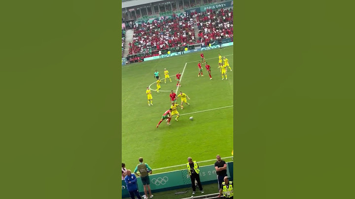 Maroc 1-2 Ukraine: Les joueurs marocains font le show ! JO 2024