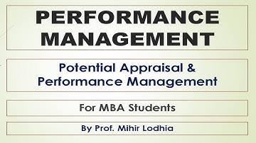 6 - Potential Appraisal & its linkage to Performance Management