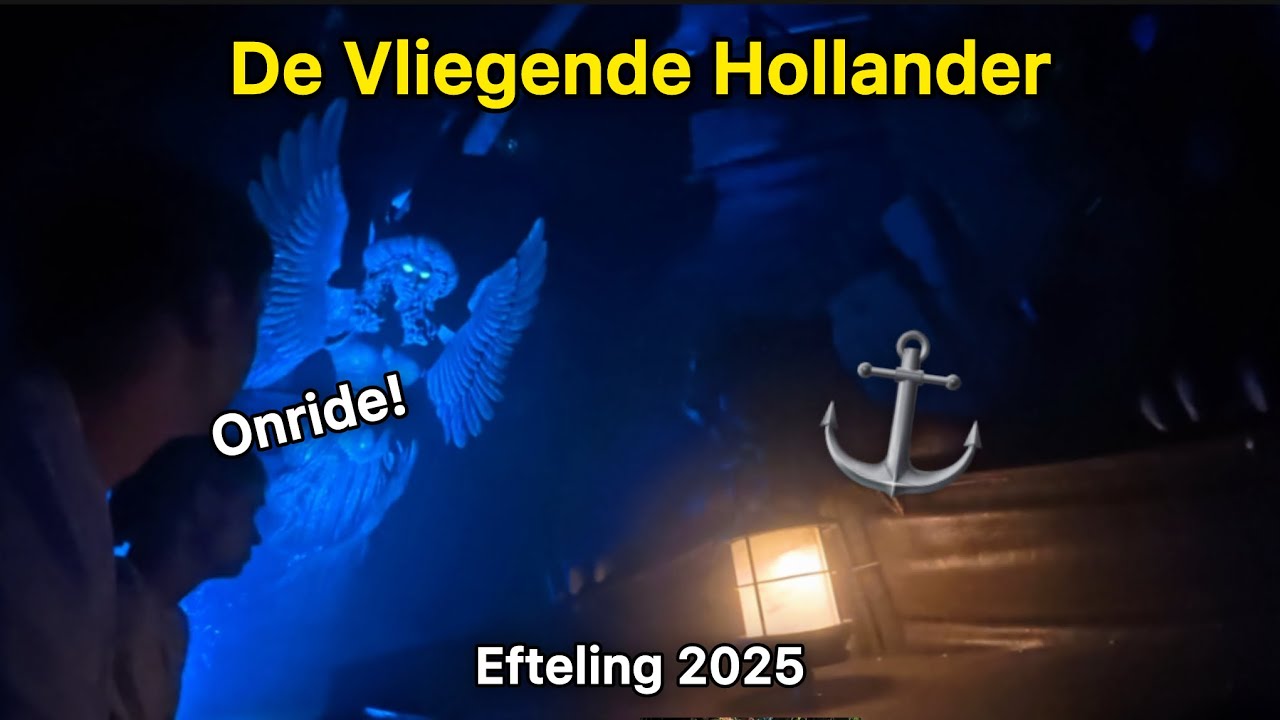 [#Efteling] ⚓️ De Vliegende Hollander ONRIDE ~ 2025