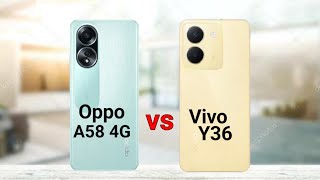 Oppo A58 4G vs Vivo Y36