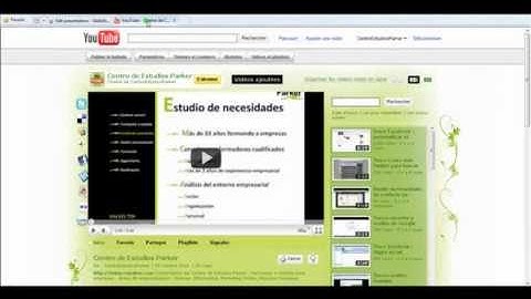 Como insertar un video de Youtube en una presentación Slideshare