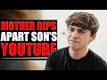 ITS OVER. My Angry Mom RIPS APART My 1.5 Million Subscriber YouTube Channel | Ayden Mekus